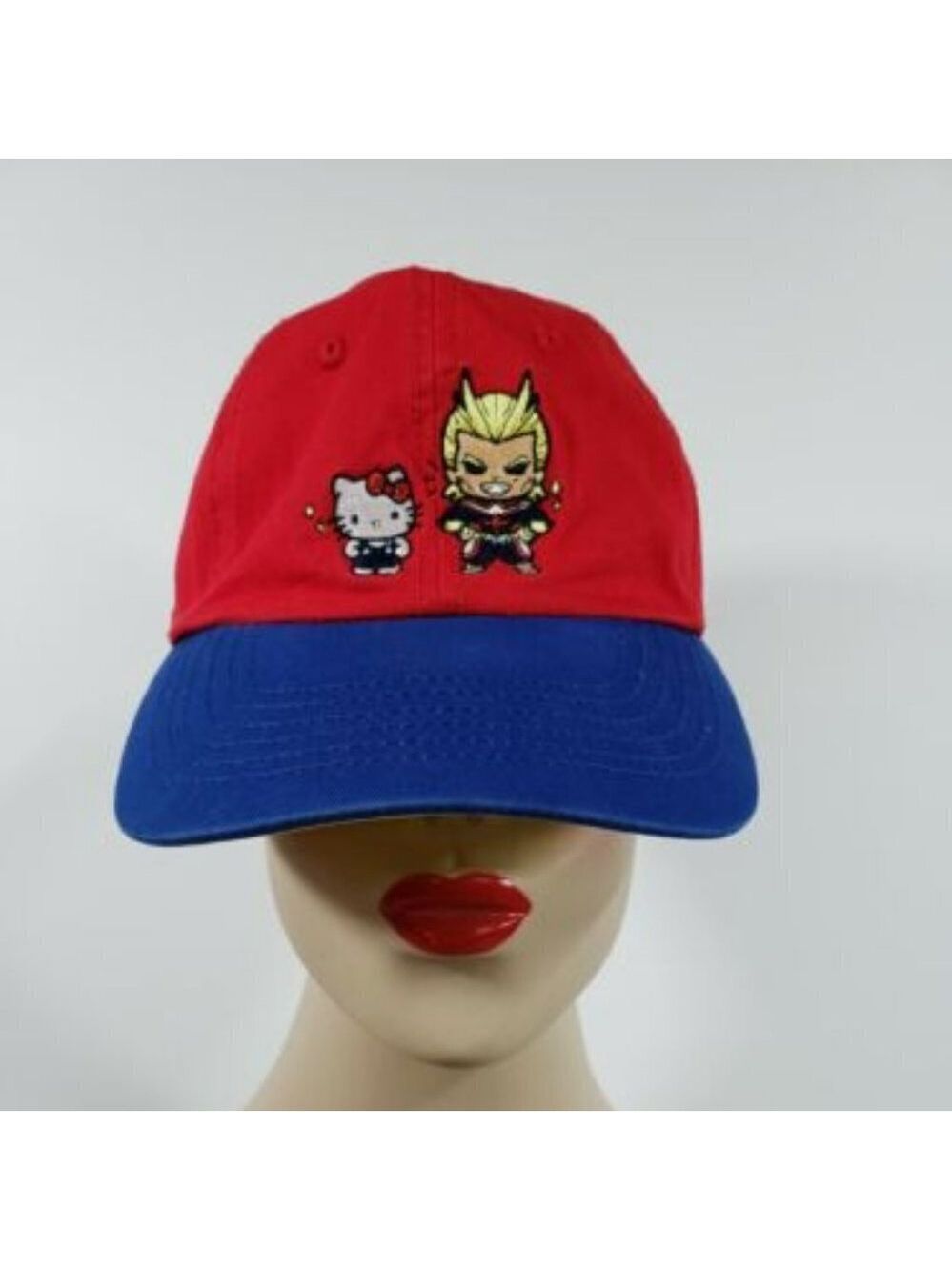 MY HERO ACADEMIA HELLO KITTY FRIENDS baseball cap hat red blue yellow adjustable